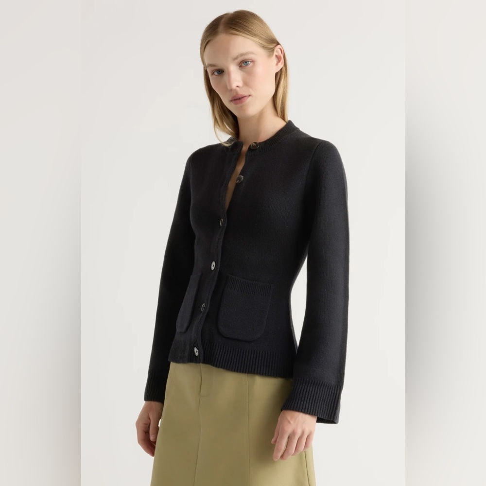 Modern Citizen Eames Organic Cotton-Wool Cardigan